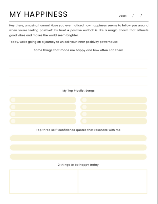 Positive Mind Journal