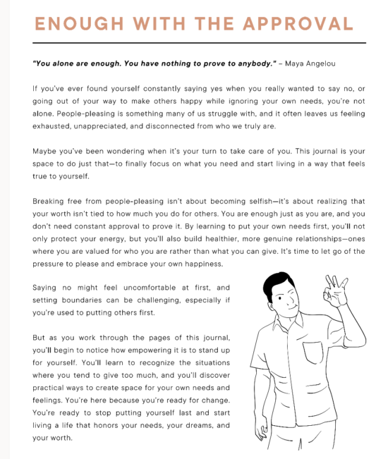 Stop People Pleasing-Workbook